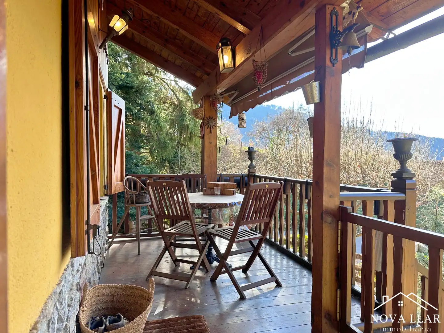 Terraza de Casa o chalet en venta en Ribes de Freser con Calefacción, Jardín privado y Parquet