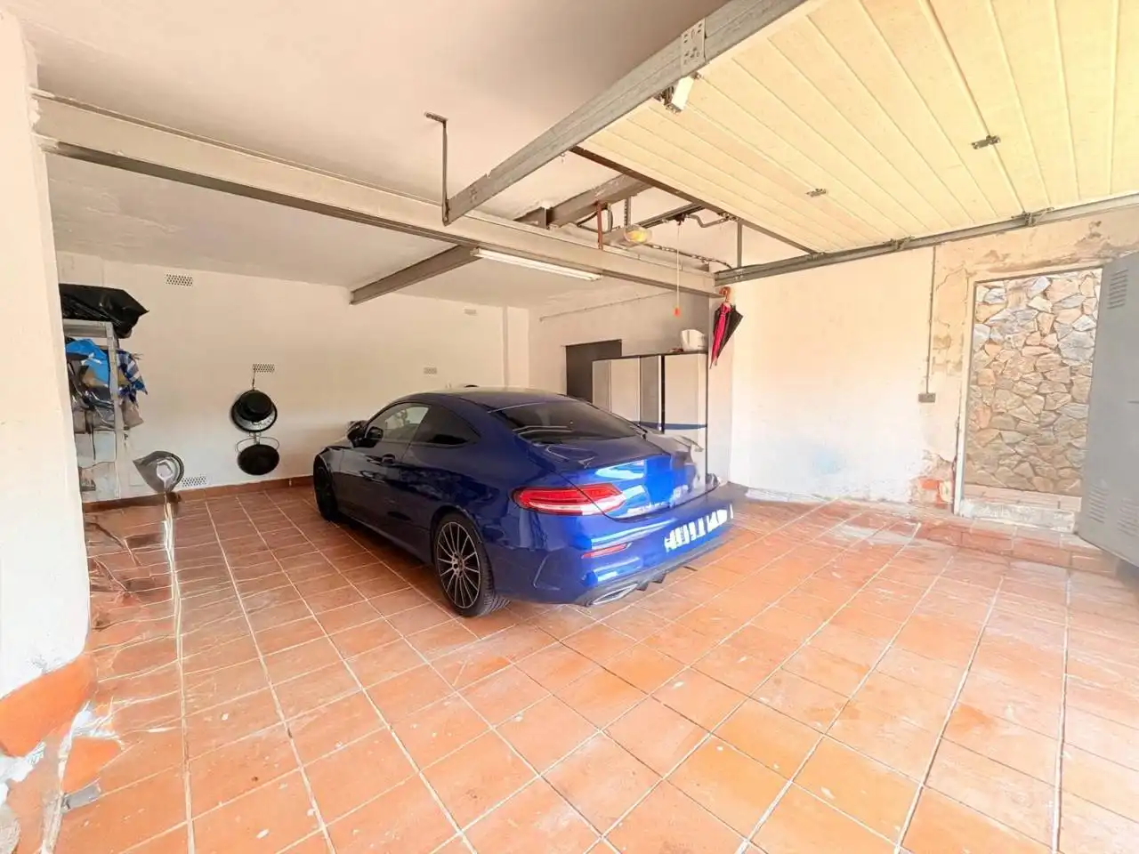 Parking of Houses for sale in Caldes de Malavella  with Air Conditioner, Heating and Private garden