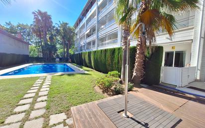Swimming pool of Apartment for sale in Castell-Platja d'Aro