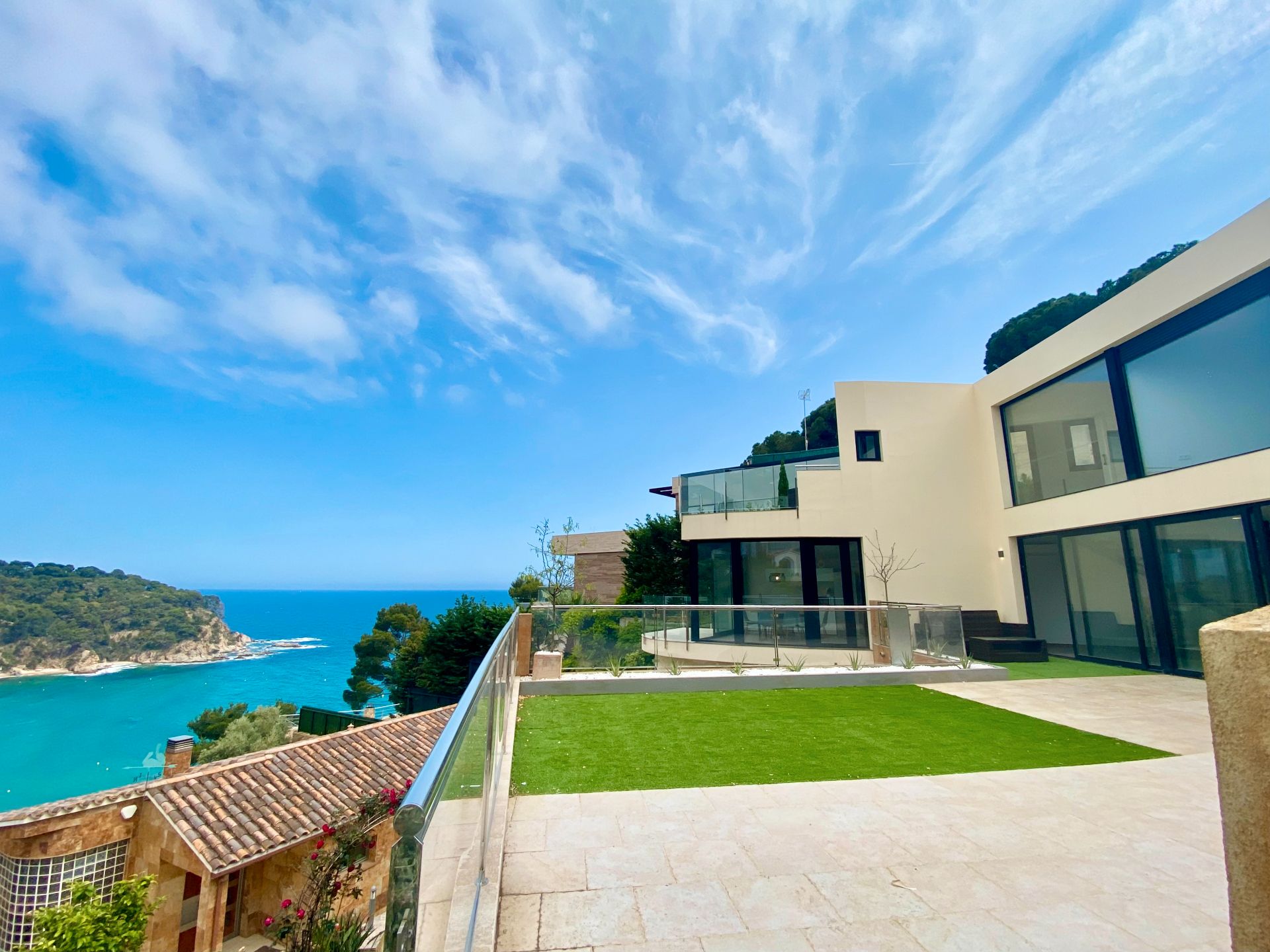 Exterior view of House or chalet to rent in Lloret de Mar  with Air Conditioner, Heating and Private garden