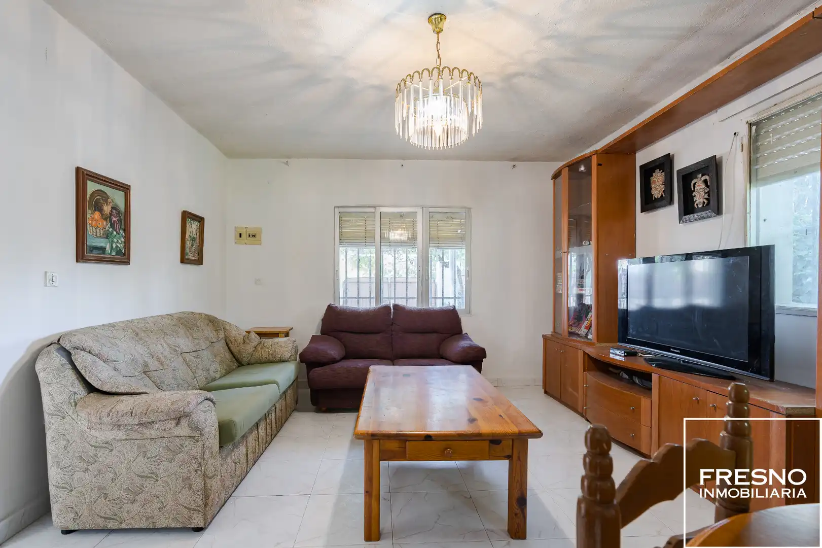 Sala de estar de Casa o chalet en venta en Serracines con Jardín privado, Terraza y Trastero