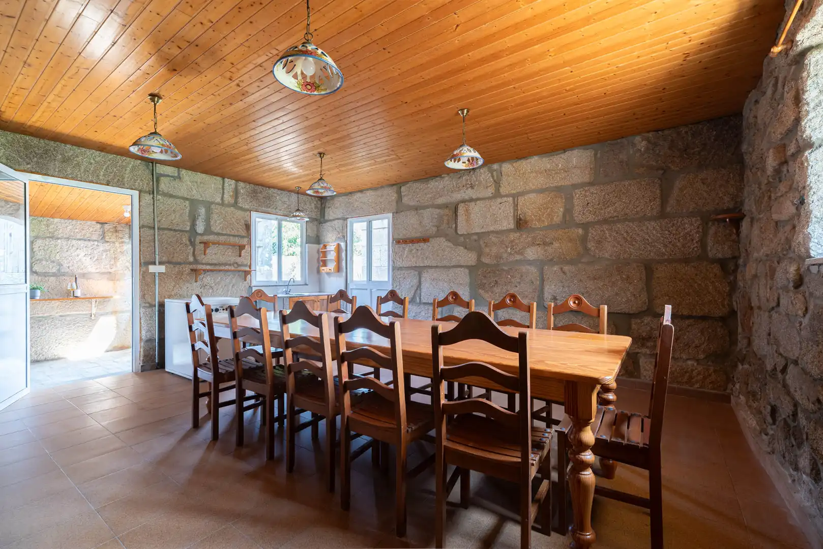 Dining room of Houses for sale in Vigo   with Heating, Private garden and Terrace