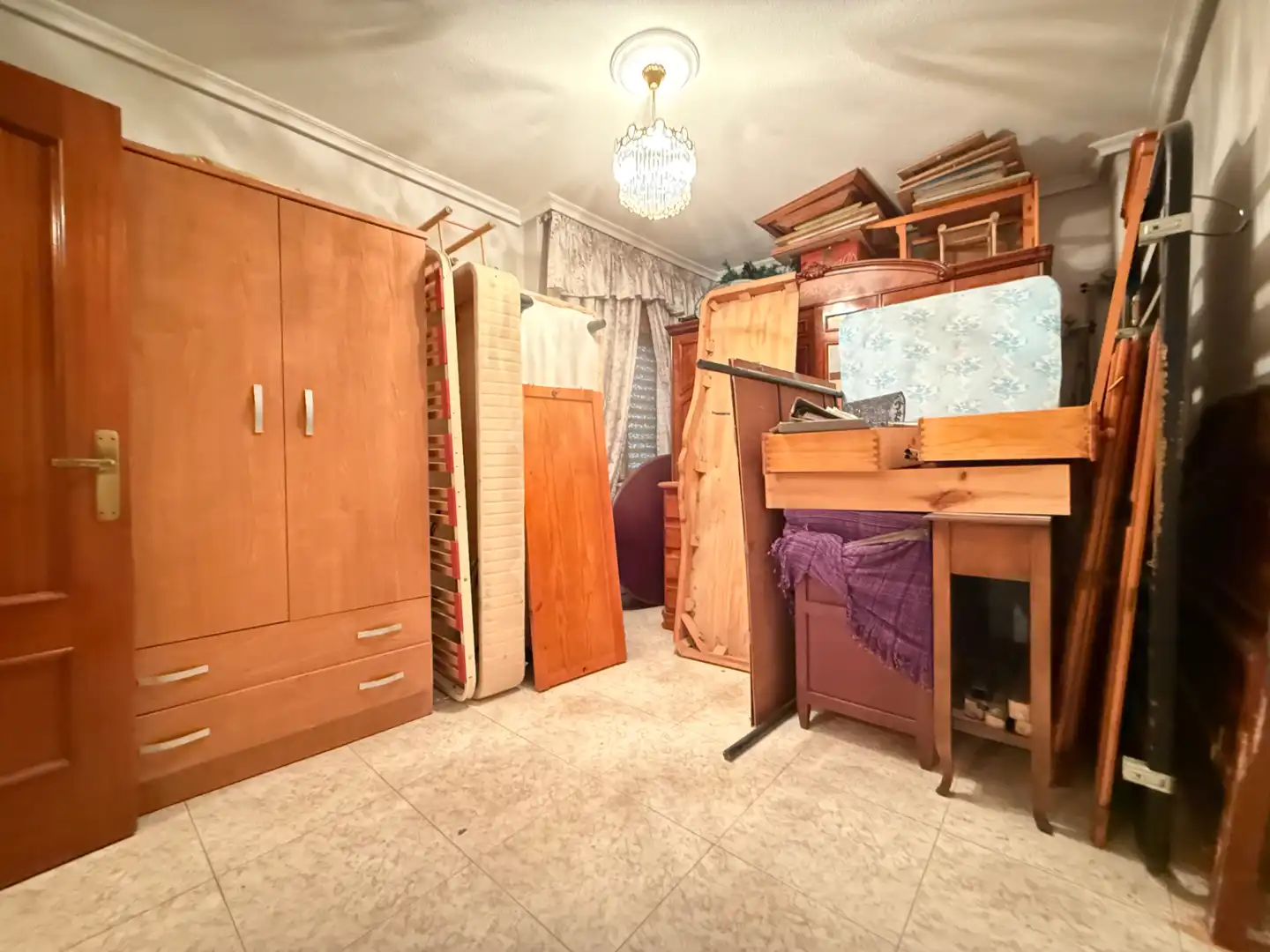 Bedroom of Flat for sale in Plasencia  with Furnished, Oven and Washing machine
