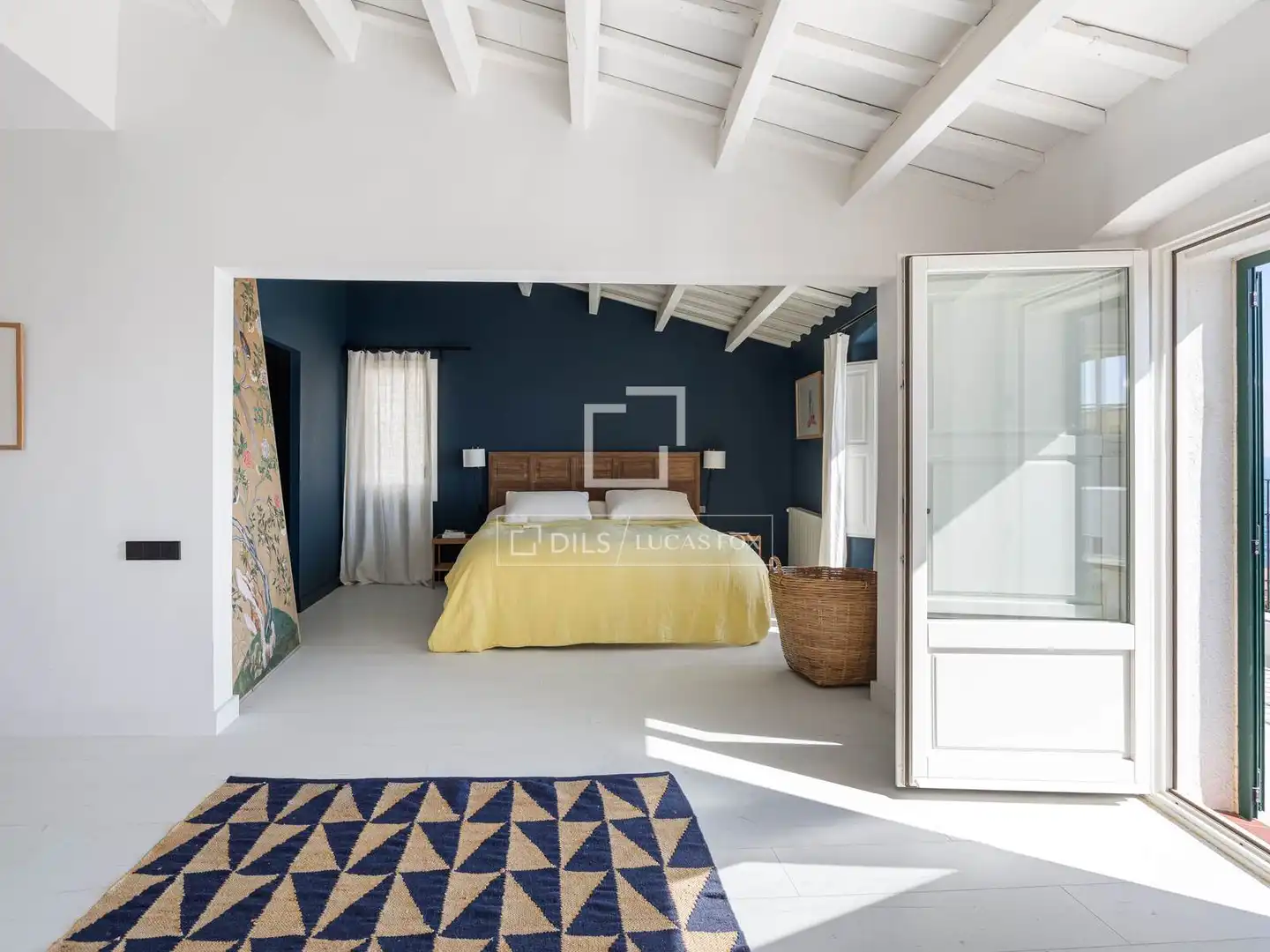 Habitación de Casa o chalet de alquiler en Caldes d'Estrac con Aire acondicionado, Calefacción y Jardín privado