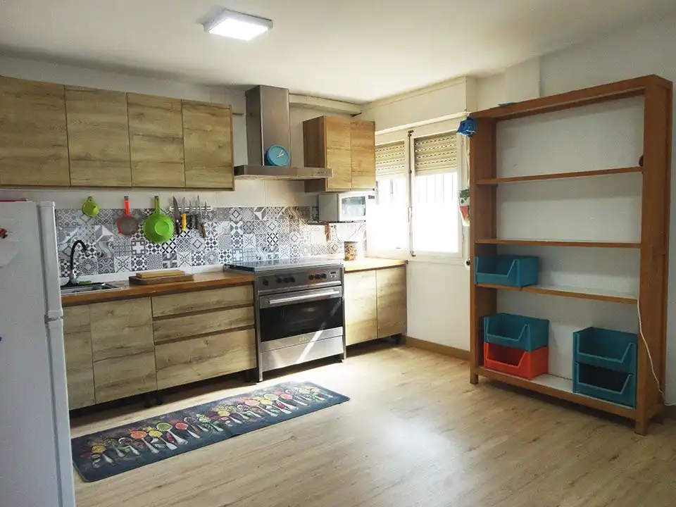 Cocina de Casa o chalet en venta en Salas de los Infantes con Calefacción y Jardín privado