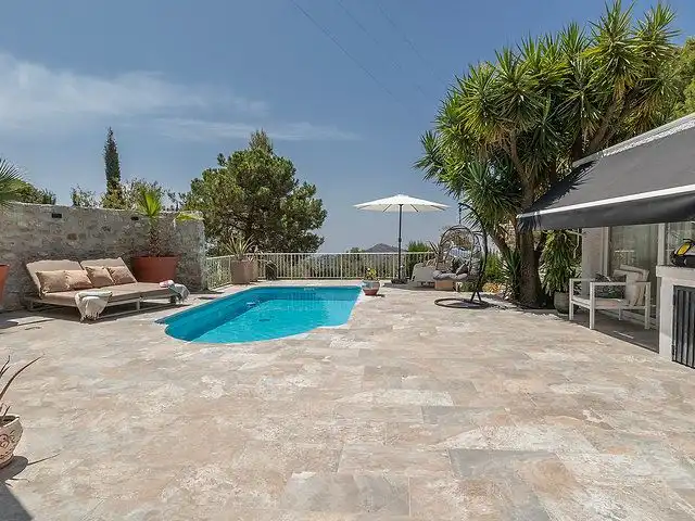Terrassa de Casa o xalet en venda en Cómpeta amb Aire condicionat, Terrassa i Piscina