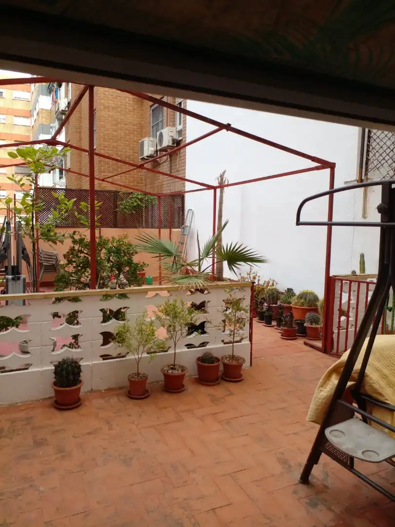 Terrasse von Wohnung zum Verkauf in Valencia mit Klimaanlage, Heizung und Parkett