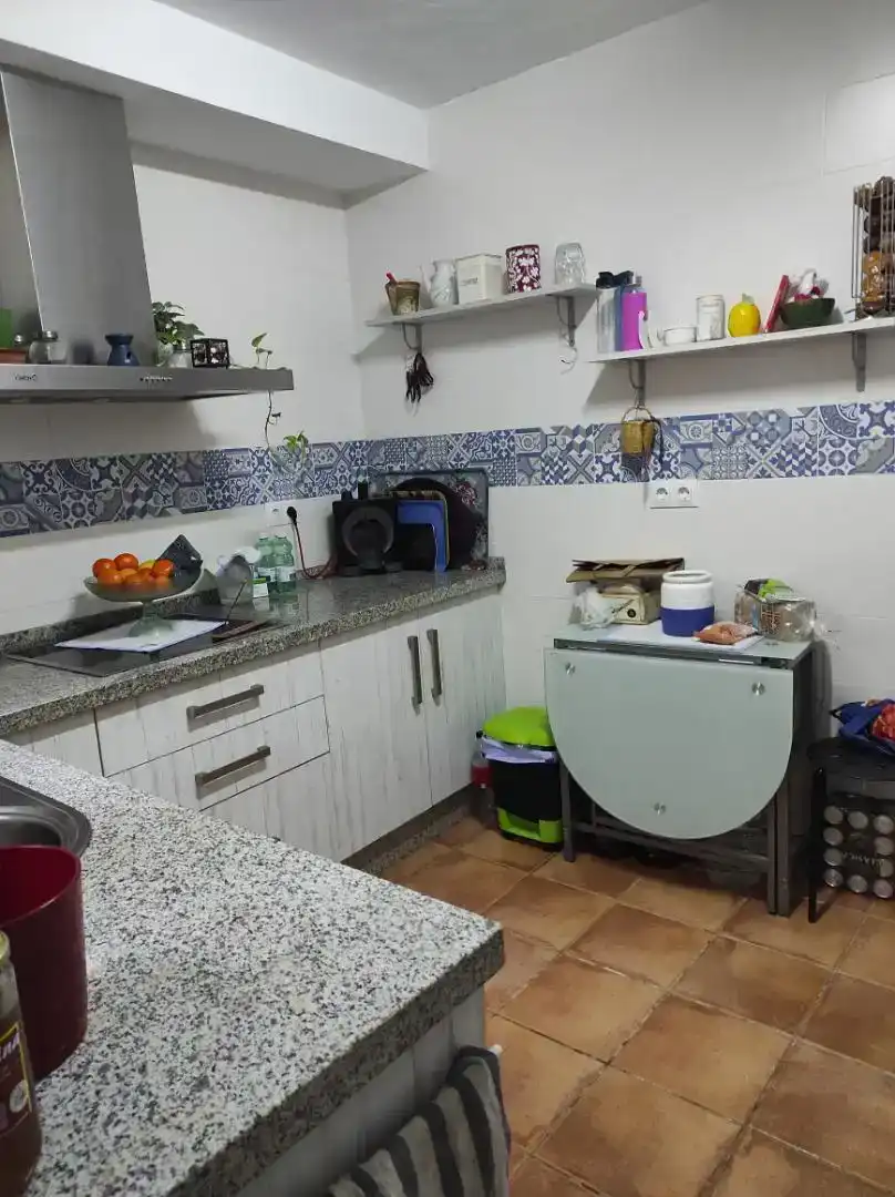 Cocina de Casa adosada en venta en Álora con Aire acondicionado, Amueblado y Horno