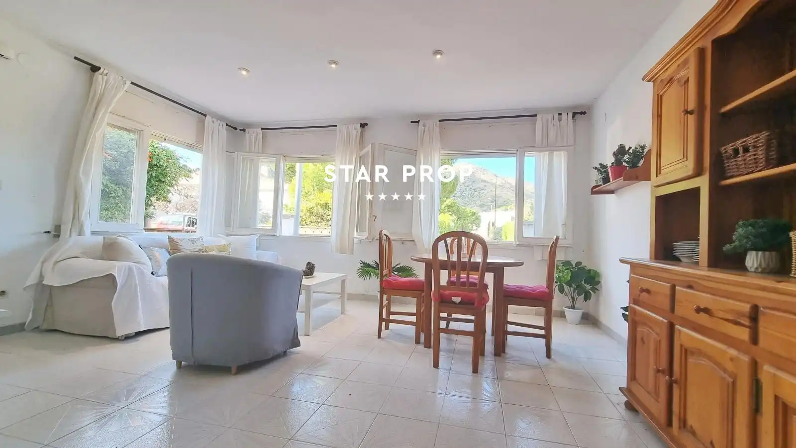 Exterior view of Flat for sale in Colera  with Terrace, Furnished and Oven