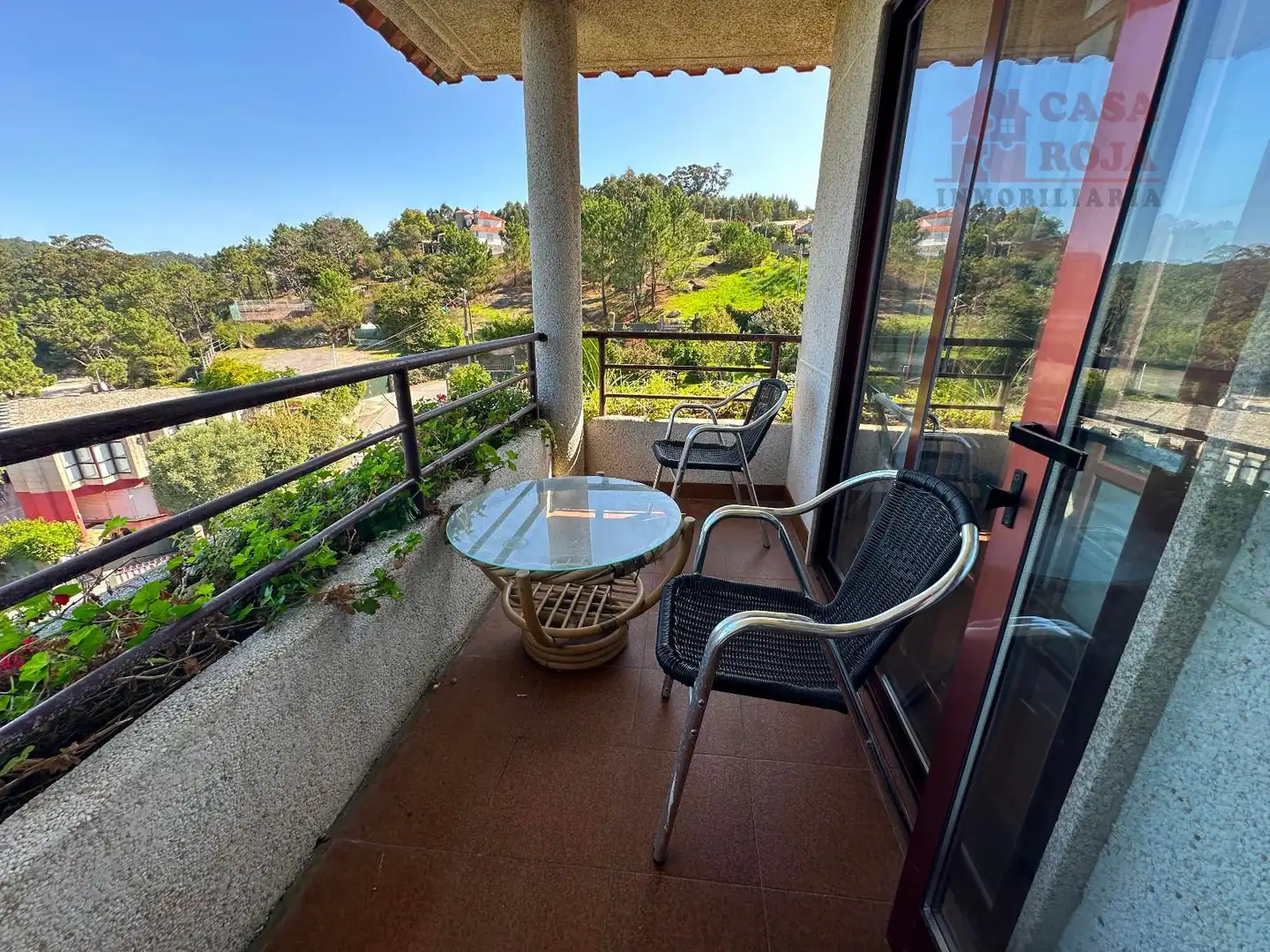 Balcony of Houses for sale in Cangas   with Air Conditioner, Heating and Terrace