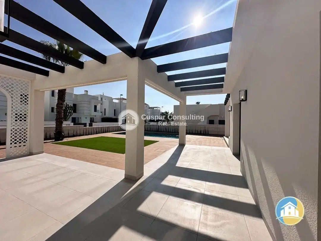 Terraza de Casa o chalet en venta en Rojales con Aire acondicionado, Calefacción y Jardín privado