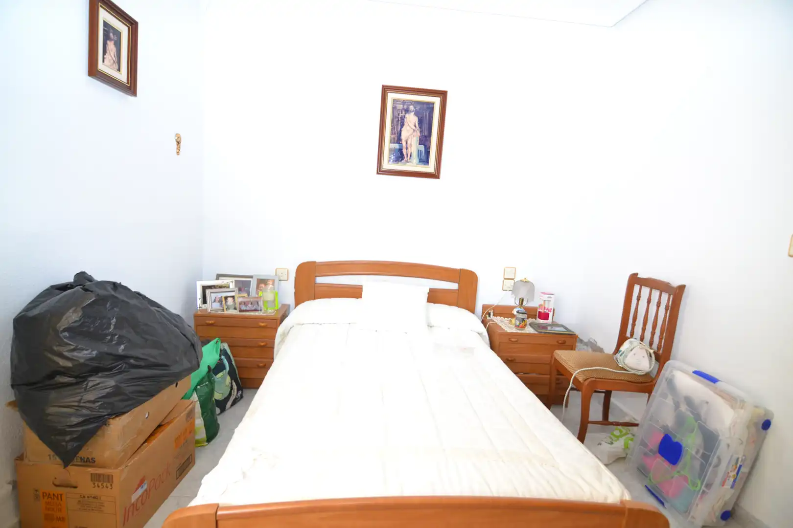 Schlafzimmer von Haus oder Chalet zum Verkauf in Malpartida de Plasencia mit Terrasse und Ofen