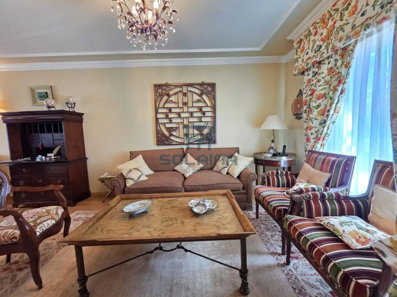 Living room of Detached homes for sale in Ourense Capital   with Heating, Private garden and Furnished