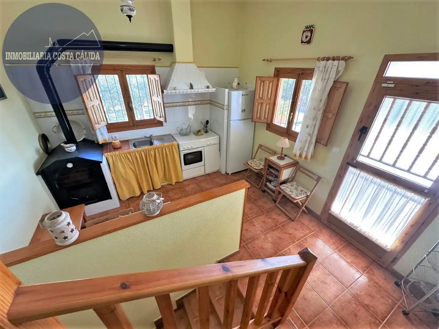 Cocina de Finca rústica en venta en Águilas con Aire acondicionado, Calefacción y Jardín privado