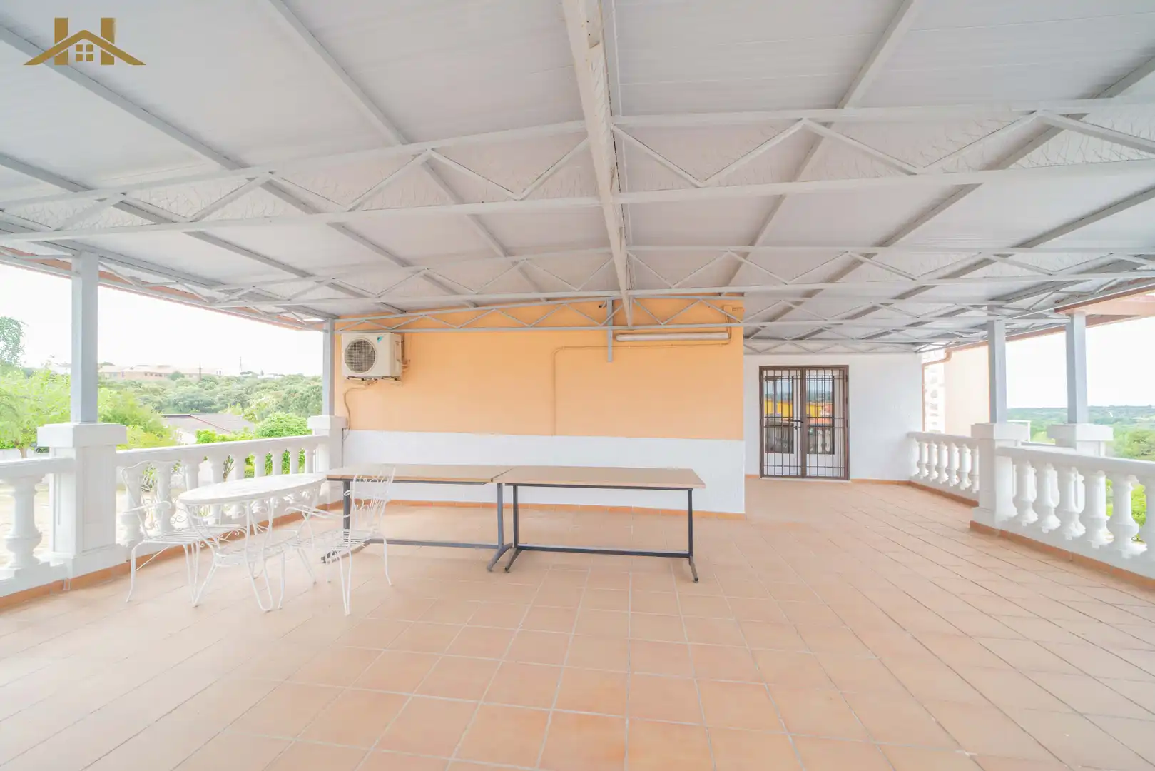Terraza de Casa o chalet en venta en Aldea del Fresno con Aire acondicionado, Calefacción y Jardín privado