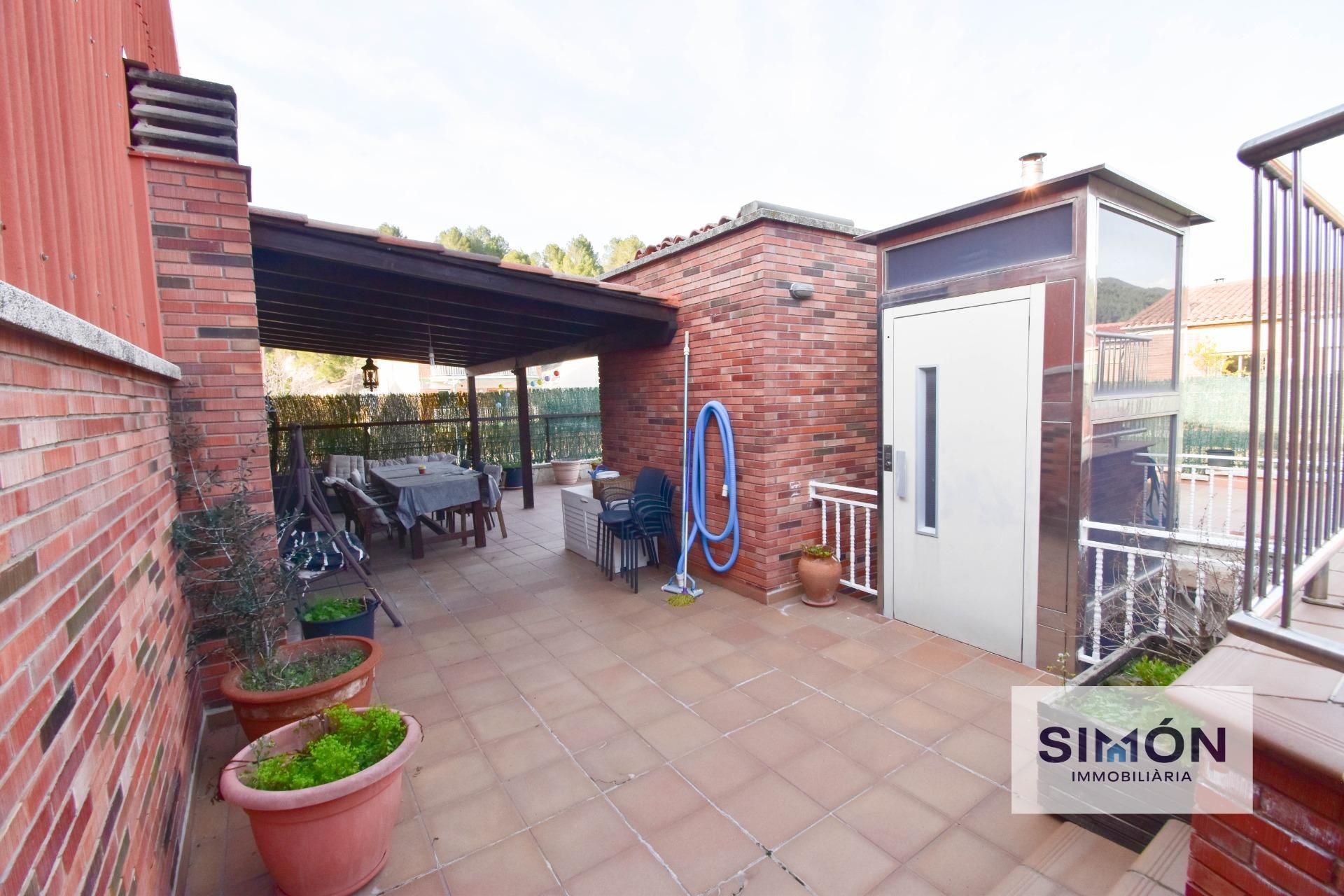 Terrace of House or chalet for sale in Súria  with Heating, Terrace and Storage room