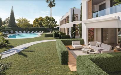 Garden of Single-family semi-detached for sale in Alcúdia  with Air Conditioner, Heating and Terrace