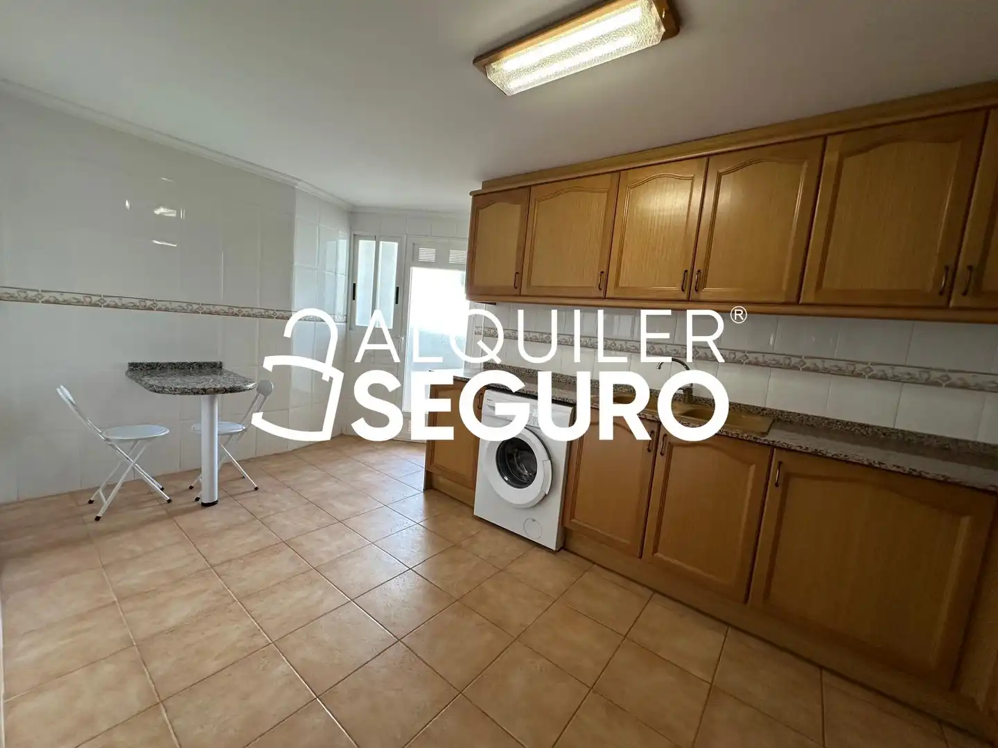 Kitchen of Flat for rent in Torrent  with Air Conditioner and Furnished