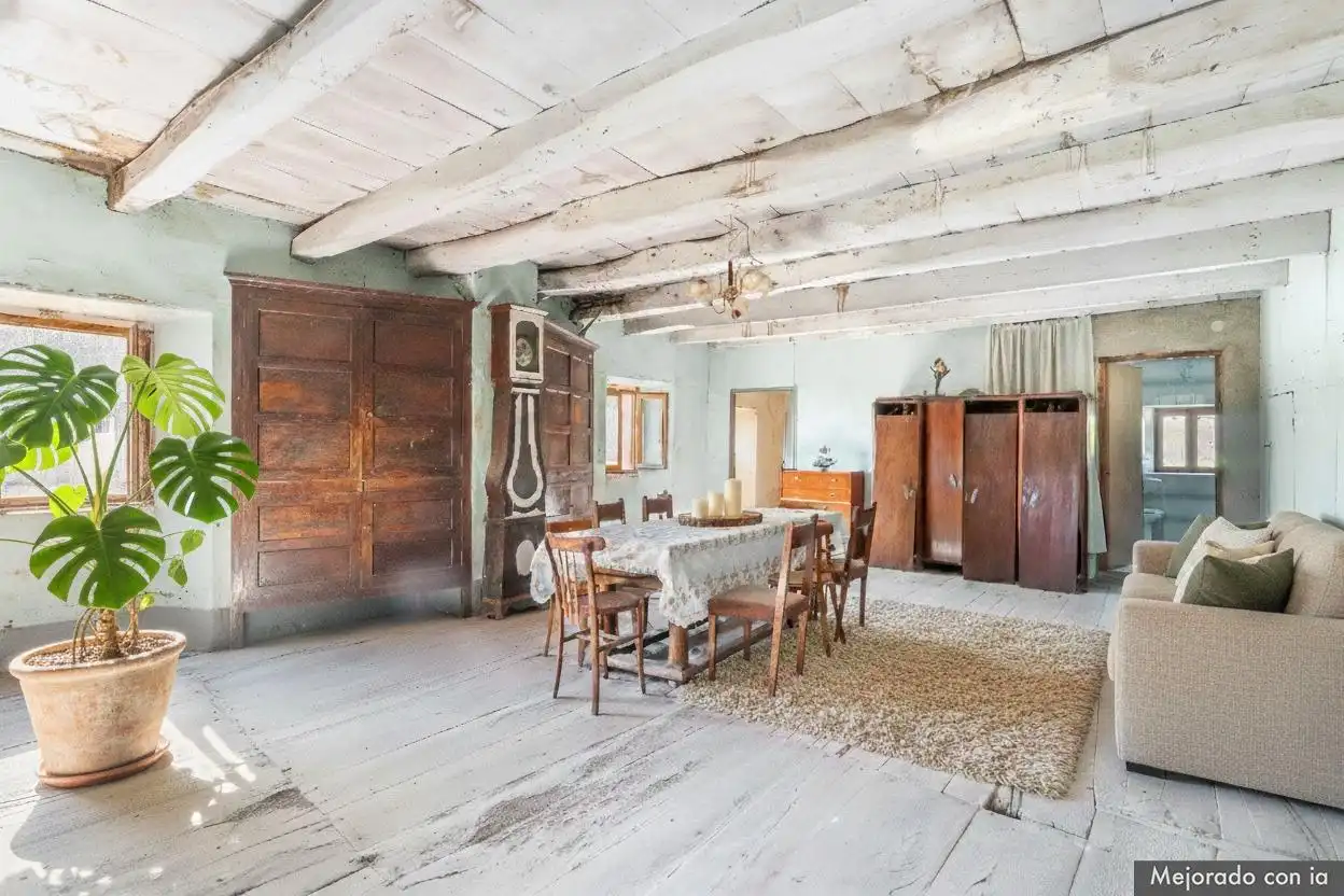 Dining room of Country homes for sale in Allande  with Private garden