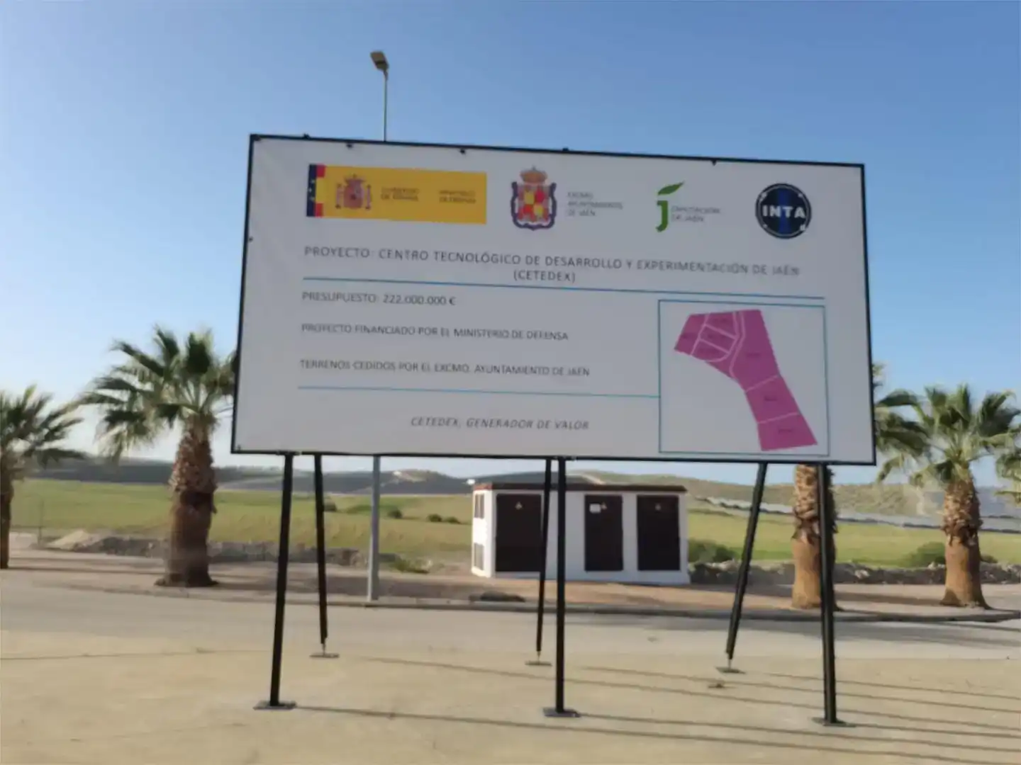 Außenansicht von Fabrik Grundstücke zur Miete in Jaén