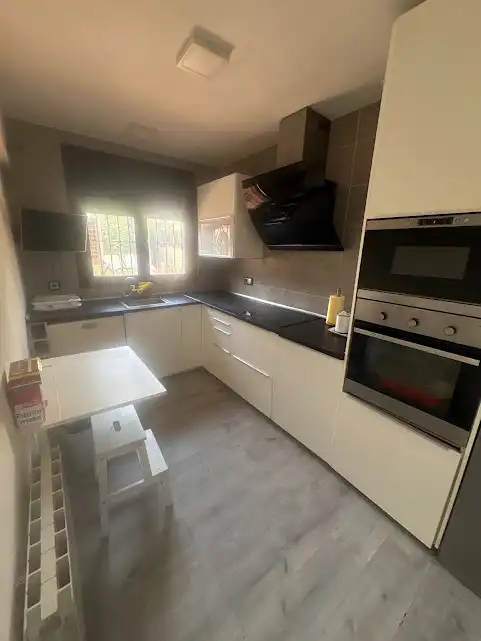 Küche von Haus oder Chalet zum Verkauf in Sant Quintí de Mediona mit Heizung, Privatgarten und Parkett