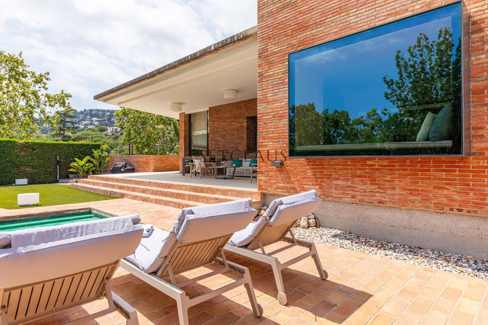 Terrassa de Casa o xalet en venda en Alella amb Aire condicionat, Calefacció i Jardí privat