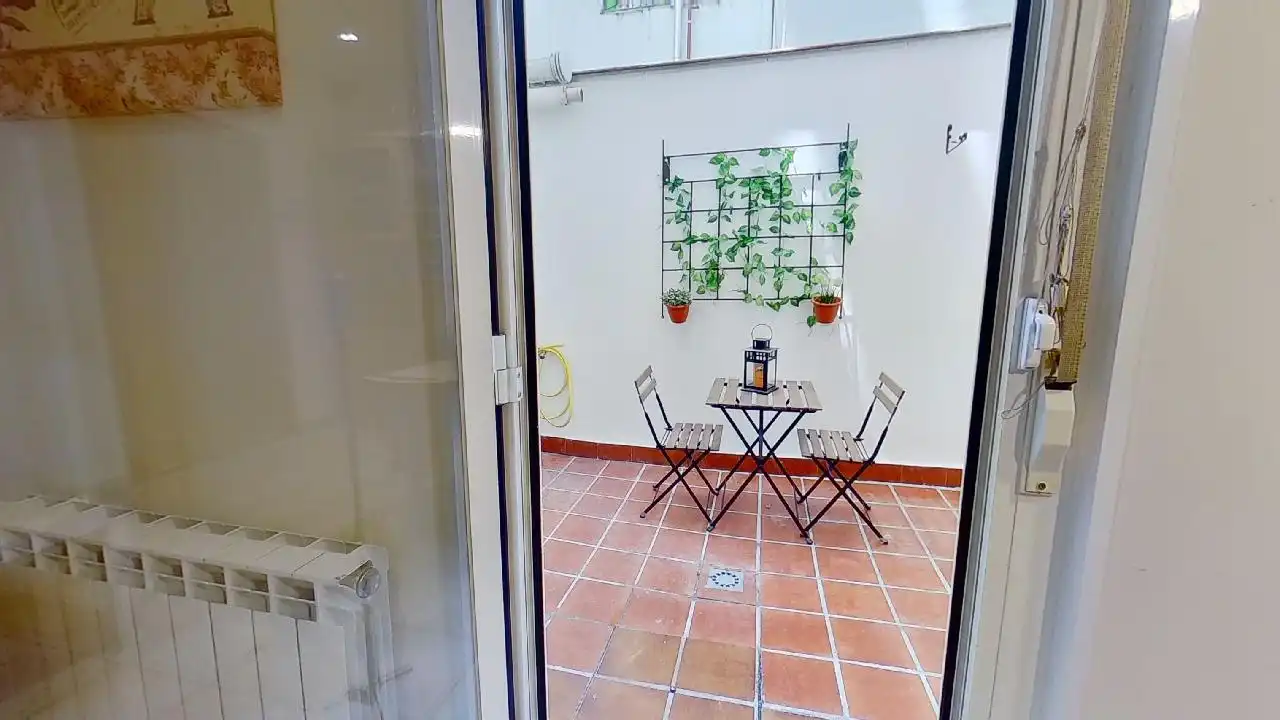 Balcony of Flat for sale in Madrid  with Air Conditioner, Heating and Furnished