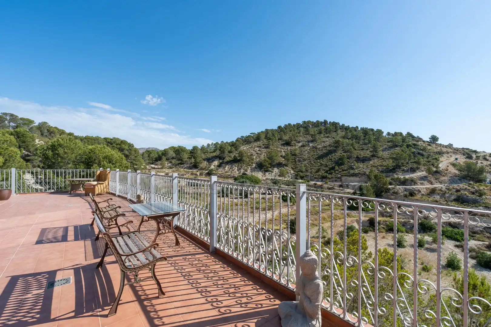Terraza de Casa o chalet en venta en Relleu con Aire acondicionado, Jardín privado y Terraza