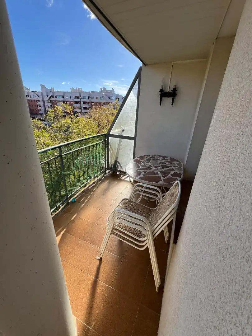 Terrasse von Wohnung zur Miete in Zaragoza mit Heizung, Ofen und Waschmaschine