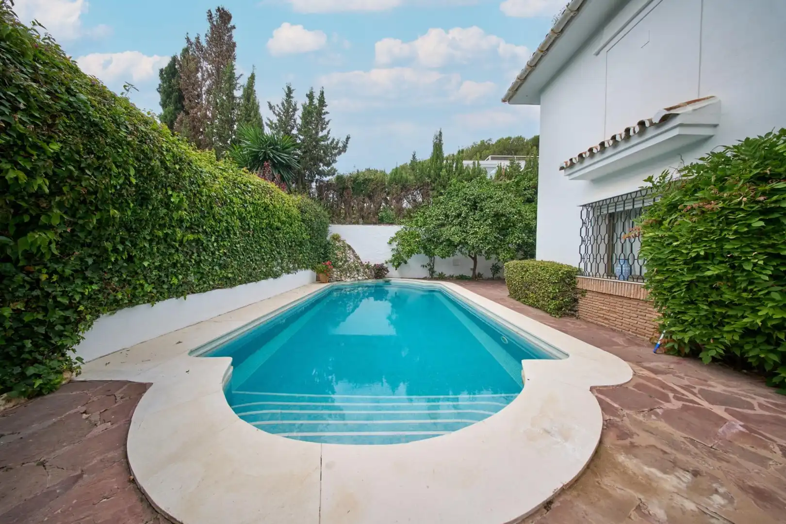 Jardín de Casa o chalet en venta en Marbella con Aire acondicionado, Calefacción y Jardín privado