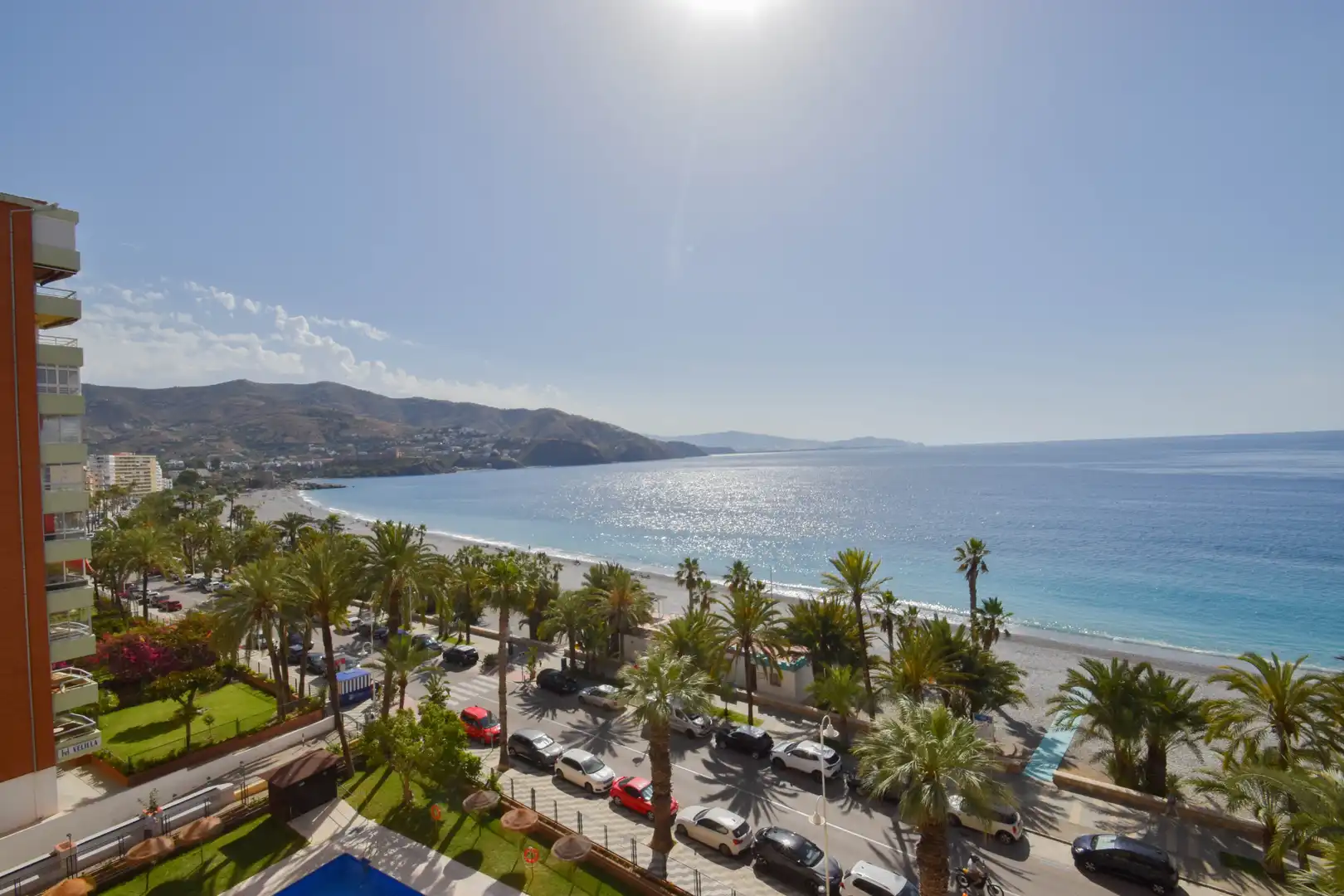 Exterior view of Flat for sale in Almuñécar  with Parquet flooring, Terrace and Furnished