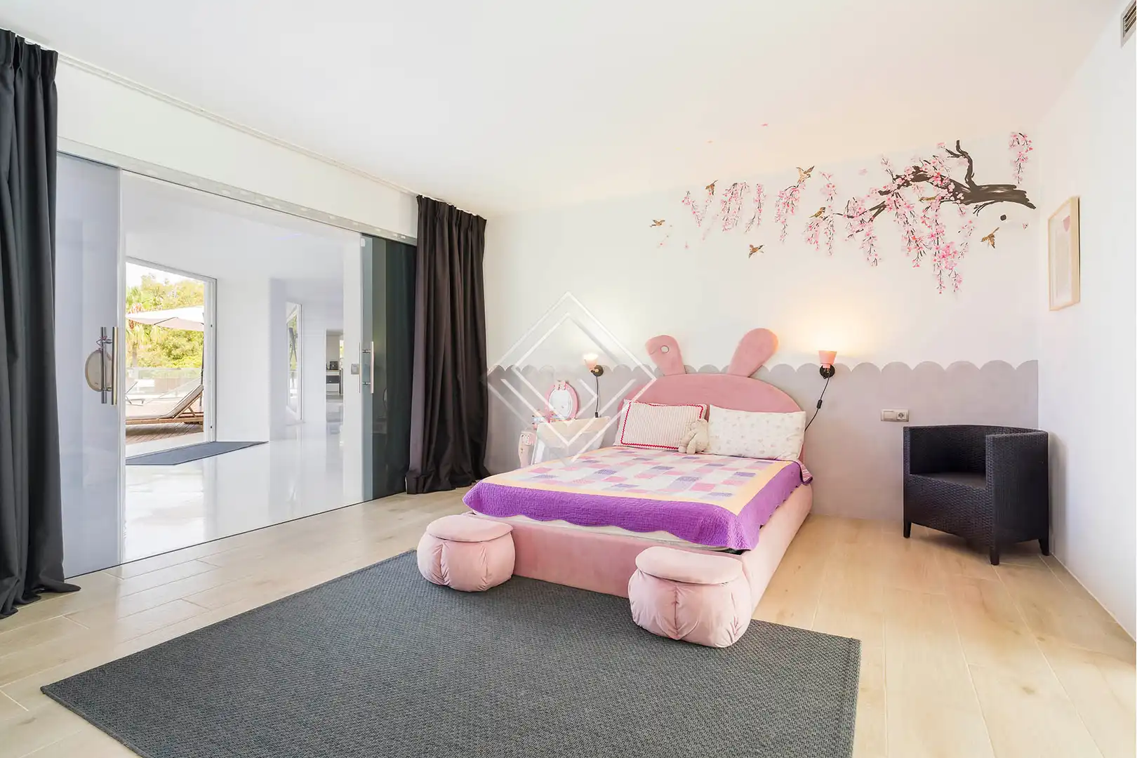 Habitación de Casa o chalet de alquiler en Marbella con Aire acondicionado, Calefacción y Jardín privado