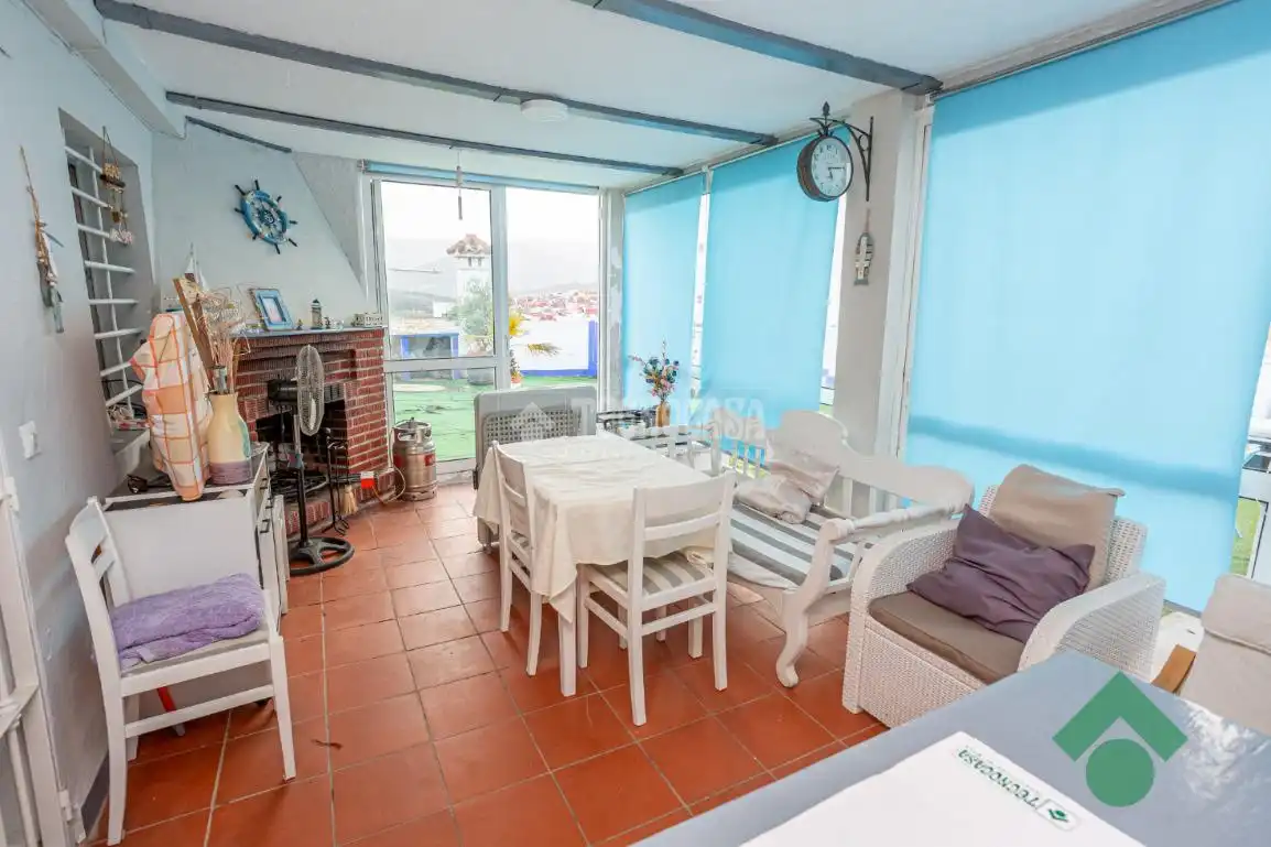 Dining room of Flat for sale in Algeciras  with Terrace, Storage room and Furnished