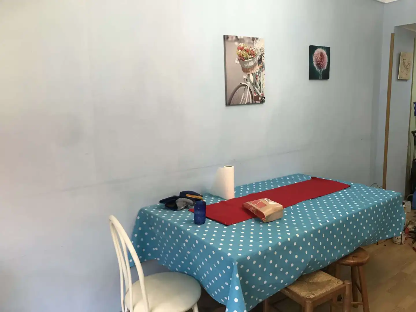 Comedor de Apartamento para compartir en Zaragoza con Aire acondicionado, Terraza y Amueblado