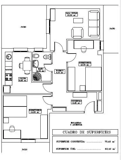 Piso con ascensor en venta en MARCELINO SUAREZ, imagen 9