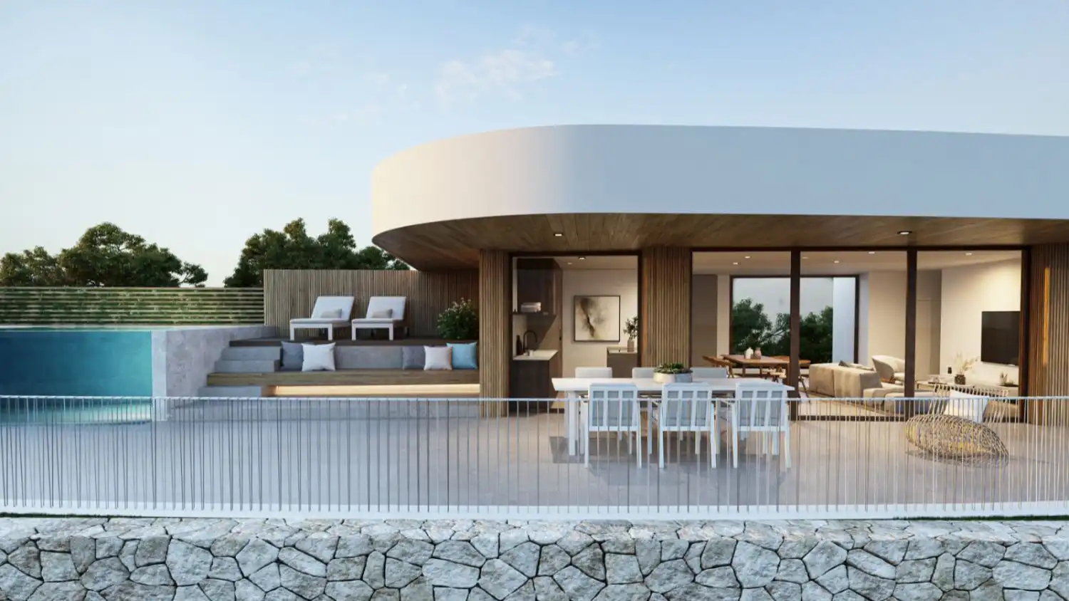 Terrasse von Dachboden zum Verkauf in Oropesa del Mar / Orpesa mit Klimaanlage, Heizung und Terrasse