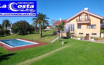 Schwimmbecken von Haus oder Chalet zum verkauf in Ribamontán al Mar mit Terrasse, Schwimmbad und Balkon