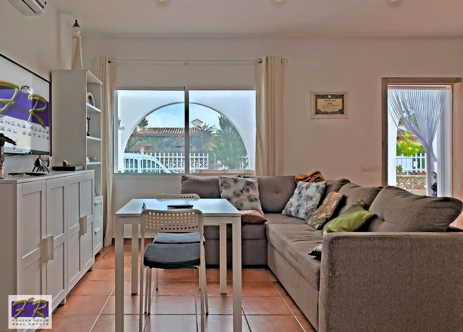 Sala d'estar de Casa o xalet en venda en Alcúdia amb Aire condicionat, Terrassa i Traster