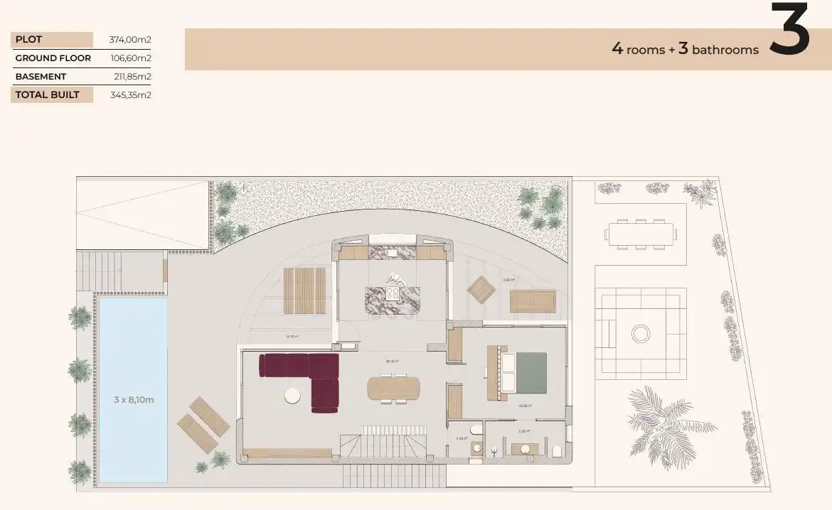Detached house with pool for sale in Algorfa, imagen 23