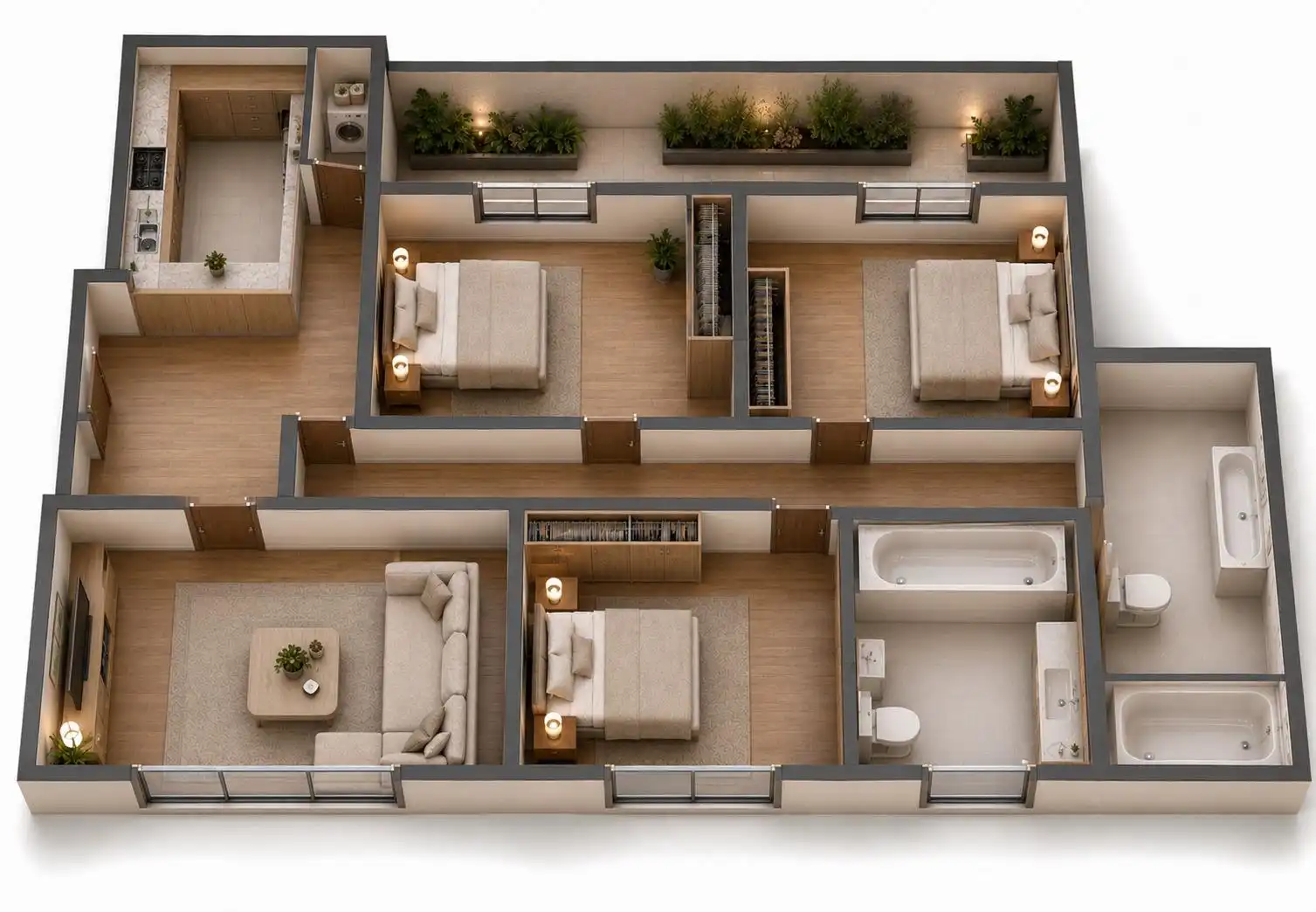 Apartament en venda en Vigo  amb Calefacció i Traster