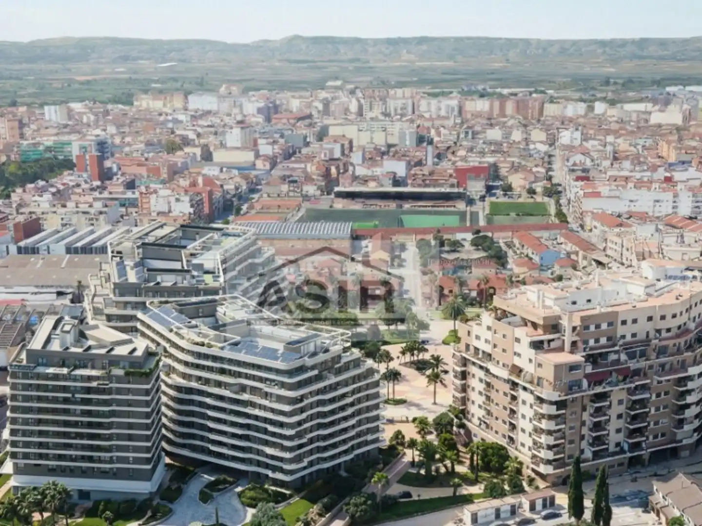 Vista exterior de Piso en venta en Alzira con Terraza y Trastero