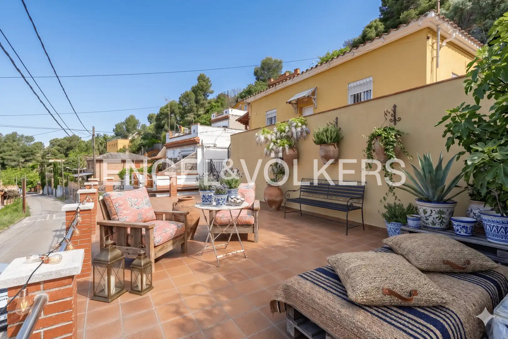 Terrassa de Casa o xalet en venda en Sant Cugat del Vallès amb Calefacció i Terrassa