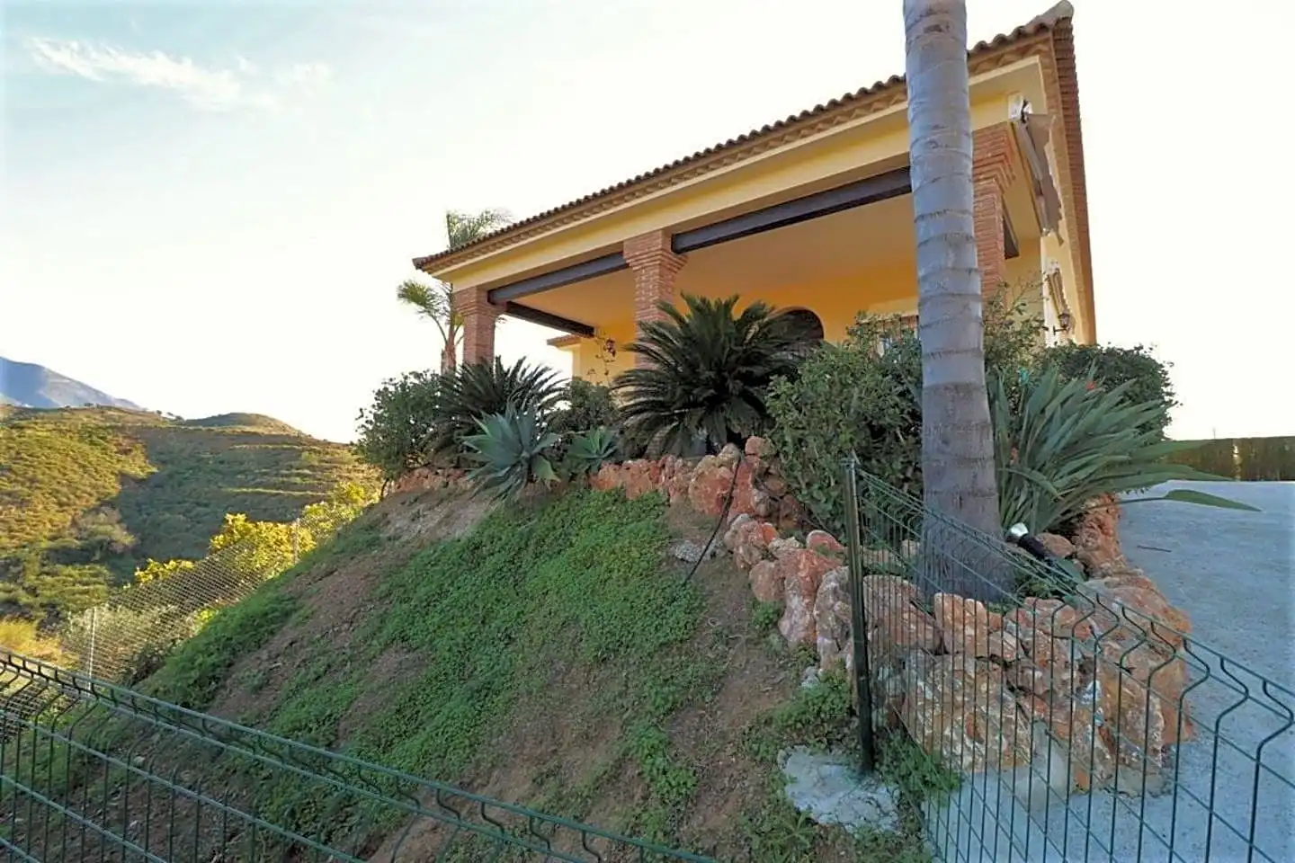 Vista exterior de Casa o chalet de alquiler en Mijas con Aire acondicionado, Jardín privado y Terraza