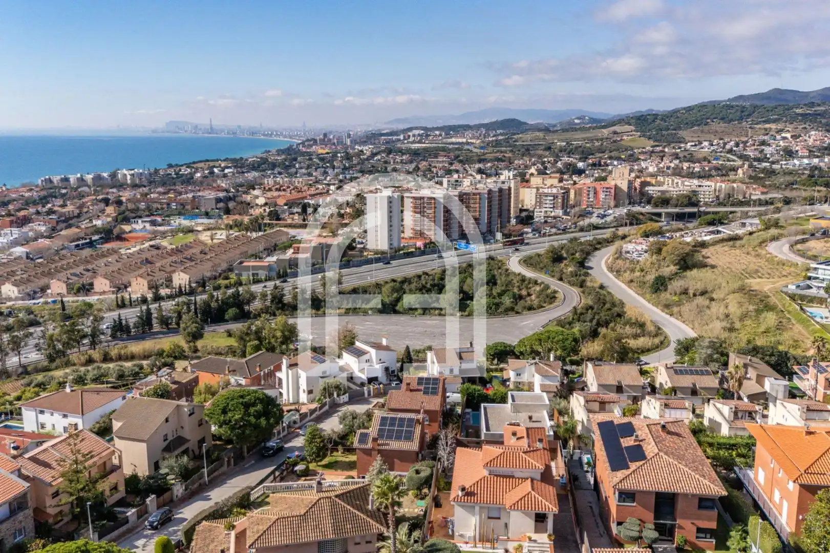 Vista exterior de Casa o chalet en venta en Teià con Calefacción, Jardín privado y Terraza