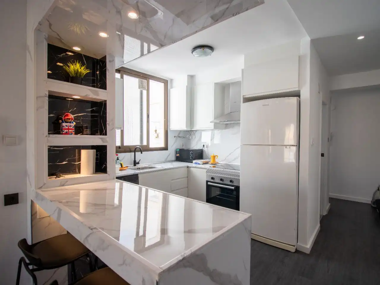 Küche von Wohnung zur Miete in Camins al Grau