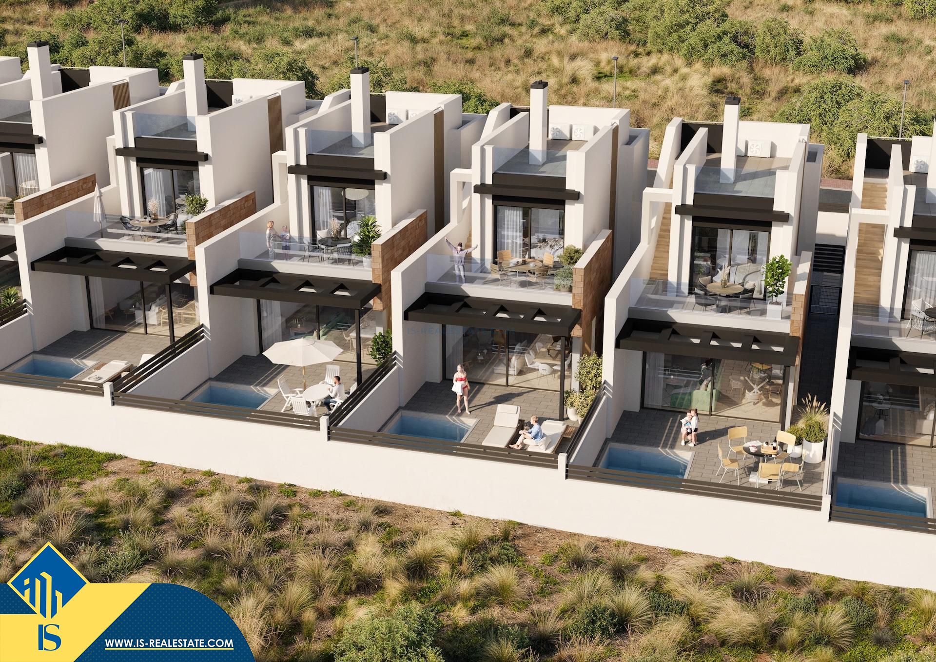 Exterior view of House or chalet for sale in Torrevieja  with Terrace, Storage room and Swimming Pool