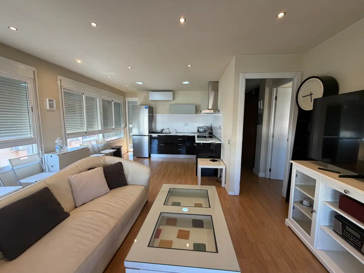 Living room of Flat for rent in Úbeda  with Air Conditioner, Furnished and Oven