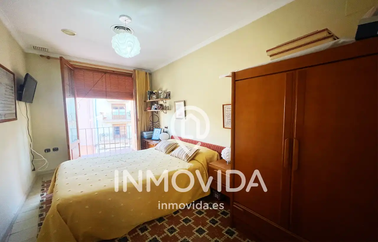 Bedroom of Houses for sale in Xàtiva  with Air Conditioner, Terrace and Furnished