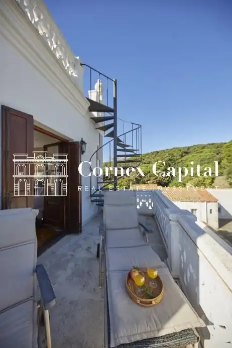 Außenansicht von Country house zum Verkauf in Sant Andreu de Llavaneres mit Privatgarten, Terrasse und Schwimmbad