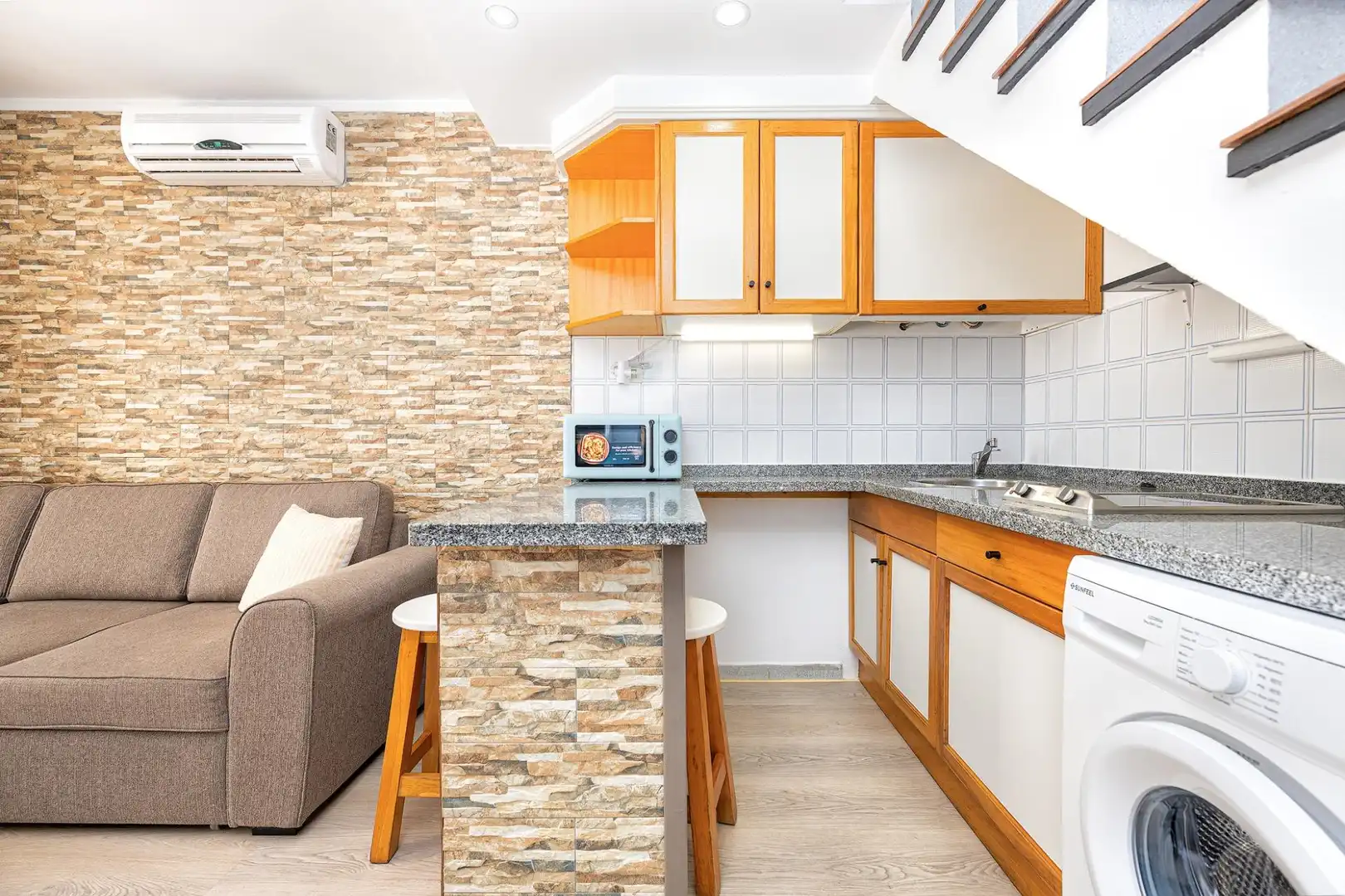 Cocina de Casa adosada en venta en San Bartolomé de Tirajana con Aire acondicionado, Jardín privado y Terraza